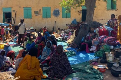 Violence between communities in West Darfur has forced many people to flee their homes around El Geneina town (file photo).