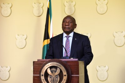 President Cyril Ramaphosa.