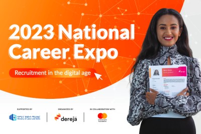 Dereja, a social enterprise unit of leading online recruitment platform Africa Jobs Network,  in partnership with the Ministry of Labor and Skills (MOLS) and the Mastercard Foundation, hosted its National Career Expo to provide recent graduates in Ethiopia with a highly sought-after forum to interface with employers, network, and secure positions.