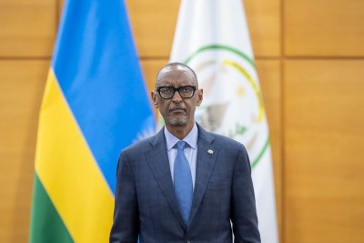 Paul Kagame, président du Rwanda