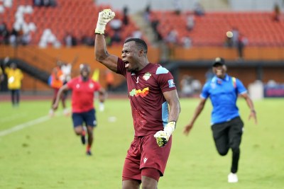 Pure emotion from Marcel Dandjinou as Benin beat Nigeria for the first time ever!