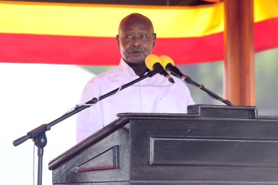 President Yoweri Museveni.
