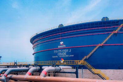 The Dangote Refinery is located in one of the Free Trade Zones in the country.