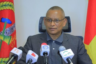TPLF Chairman, Debretsion Gebremichael (PhD).