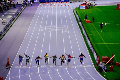 Finale Olympique du 100m