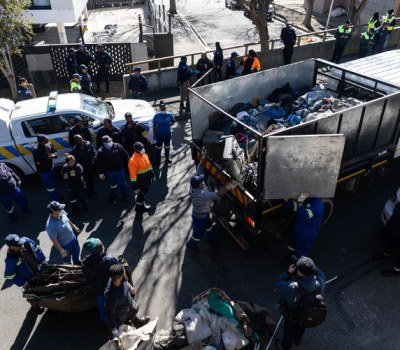 Homeless People Evicted from Cape Town's Streets