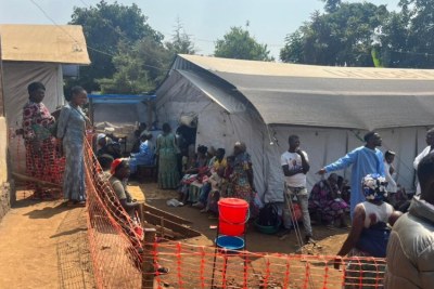 One of the centers in Kabare territory hosting mpox patients (file photo)