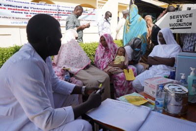 Chad introduces malaria vaccine in triple-vaccine rollout for children in N’Djamena.