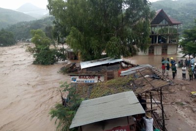 Inondations à Uvira (Sud-Kivu).