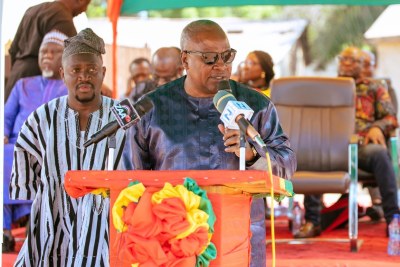 President John Mahama.