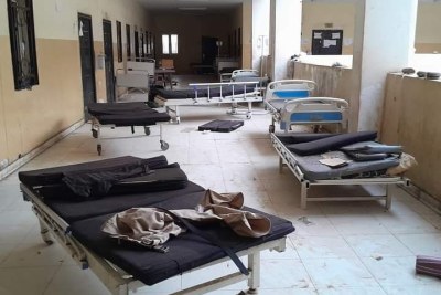 El Fasher South Hospital after being stormed by Rapid Support Forces (file photo).