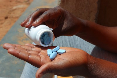 Hundreds of thousands living with HIV are not on antiretroviral medication (file photo).