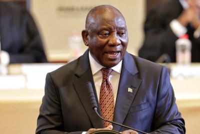 Président Cyril Ramaphosa