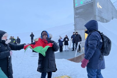 Malawi seeds deposited at the Svalbard Global Seed Vault.