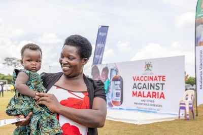 Uganda launches Africa’s largest malaria vaccine rollout to date.