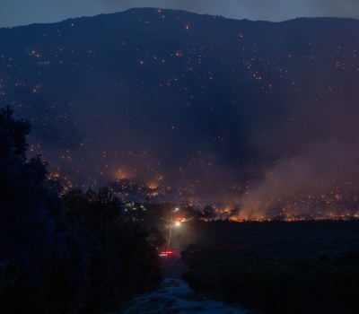 Wildfire Ravages Silvermine Estate in Cape Town