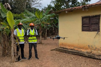 The drones patrol fields, wetlands, and riverbanks, scanning for standing water where mosquitoes lay eggs.