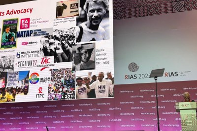 Linda-Gail Bekker, the Chief Executive Officer of the Desmond Tutu Health Foundation and Director of the Desmond Tutu HIV Centre at the Institute of Infectious Diseases and Molecular Medicine, University of Cape Town in South Africa.