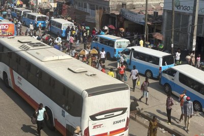 Marché de Luanda, capitale de l'Angola