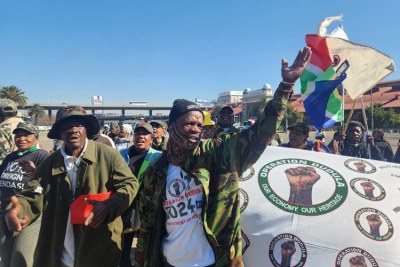 Operation Dudula marched against human rights organisations they say are protecting “illegal foreigners.”