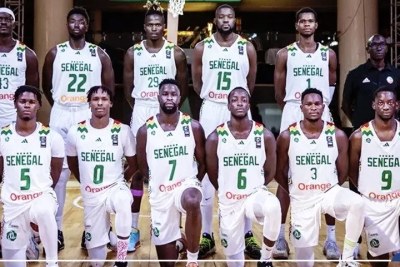 L’équipe nationale masculine de basketball du Sénégal