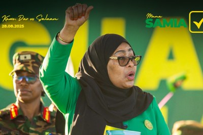 Samia Suluhu Hassan.