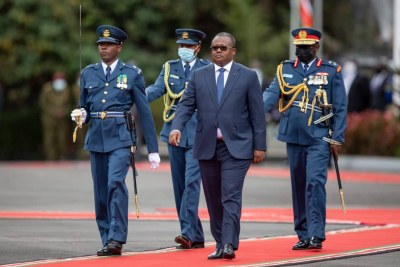 Umaro Sissoco Embaló, the ousted president of Guinea-Bissau.