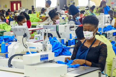 DTRT (Do The Right Thing) Apparel, an export-oriented manufacturer in Accra, founded in 2013  by Ghanaian, American and German entrepreneurs, which produces clothing for the U.S. market.
