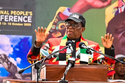 President Emmerson Mnangagwa.