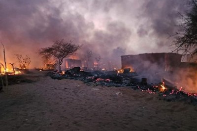 Aftermath of SAF-RSF fighting in El Fasher, North Darfur (file photo).