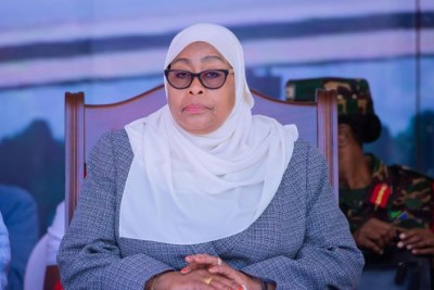 President Samia Suluhu Hassan (file photo)