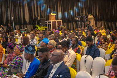 Delegates attending the third edition of the Media and Development Conference (MDC-3.0) in Abuja, sponsored by the Centre for Journalism Innovation and Development (CJID), a west African media innovation and development think-tank affiliated with https://x.com/CJIDAfrica/status/1992893913842024633/photo/2Premium Times.