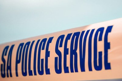 South African police tape.