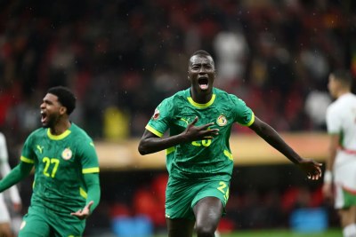 Pape Gueye scores the winning goal in added time as Senegal claims the TotalEnergies AFCON title by defeating the host Morocco 1-0.