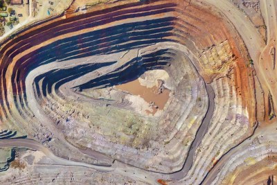 Puit minier de cuivre ( Photo d'illustration )