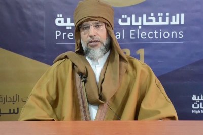 Saif Al-Islam Gaddafi.