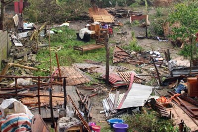 Le cyclone Gezani a causé des dégâts considérables à Toamasina, dans l'est de Madagascar.