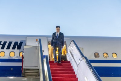 Han Zheng, China’s Vice President, arrived in Nairobi on Sunday for a four-day official visit.