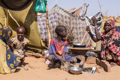 Thousands of people fled the North Darfur capital El Fasher last October when it was overrun by paramilitary Rapid Support Forces. They remain in makeshift camps in Tawila.
   