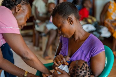 Nearly 20 million lives saved in Africa through measles vaccinations.