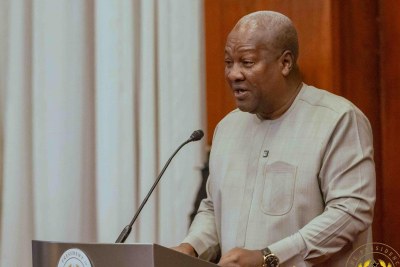 John Dramani Mahama, Président du Ghana