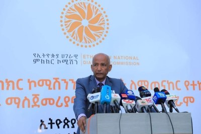 Mesfin Areaya, chief commissioner of the Ethiopian National Dialogue Commission.