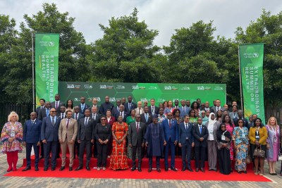 Les chefs d'État et de gouvernement, ministres de la Santé et partenaires internationaux se sont réunis à Accra, dans le cadre d'un sommet extraordinaire de l'UA consacré à l'avenir des politiques sanitaires du continent.
