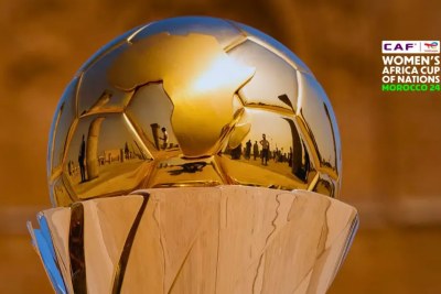 The trophy waiting for the champions of TotalEnergies CAF Women’s Africa Cup of Nations 2026.