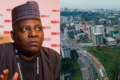 Le vice-président nigérian et Addis-Abeba, capitale d'Éthiopie