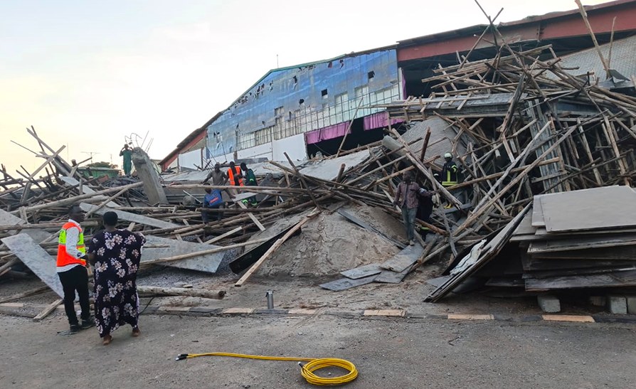 Uganda: 22 Rescued As Church Building Collapses in Entebbe
