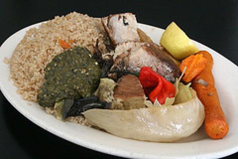 Thiebou Dieune blanc