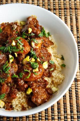 Lamb Tagine with Onions and Raisins