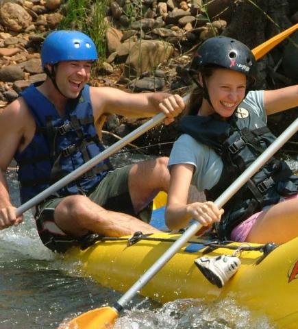 White water rafting